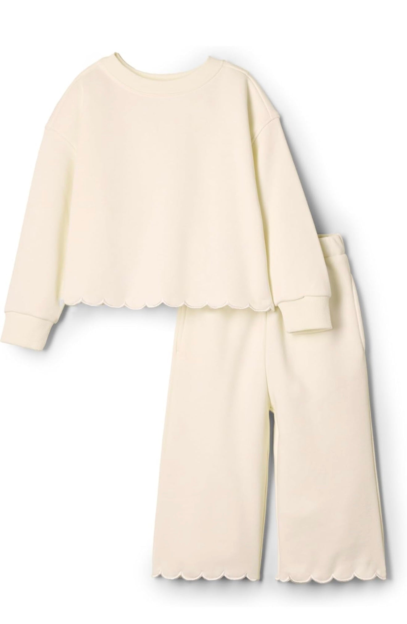 Scalloped set