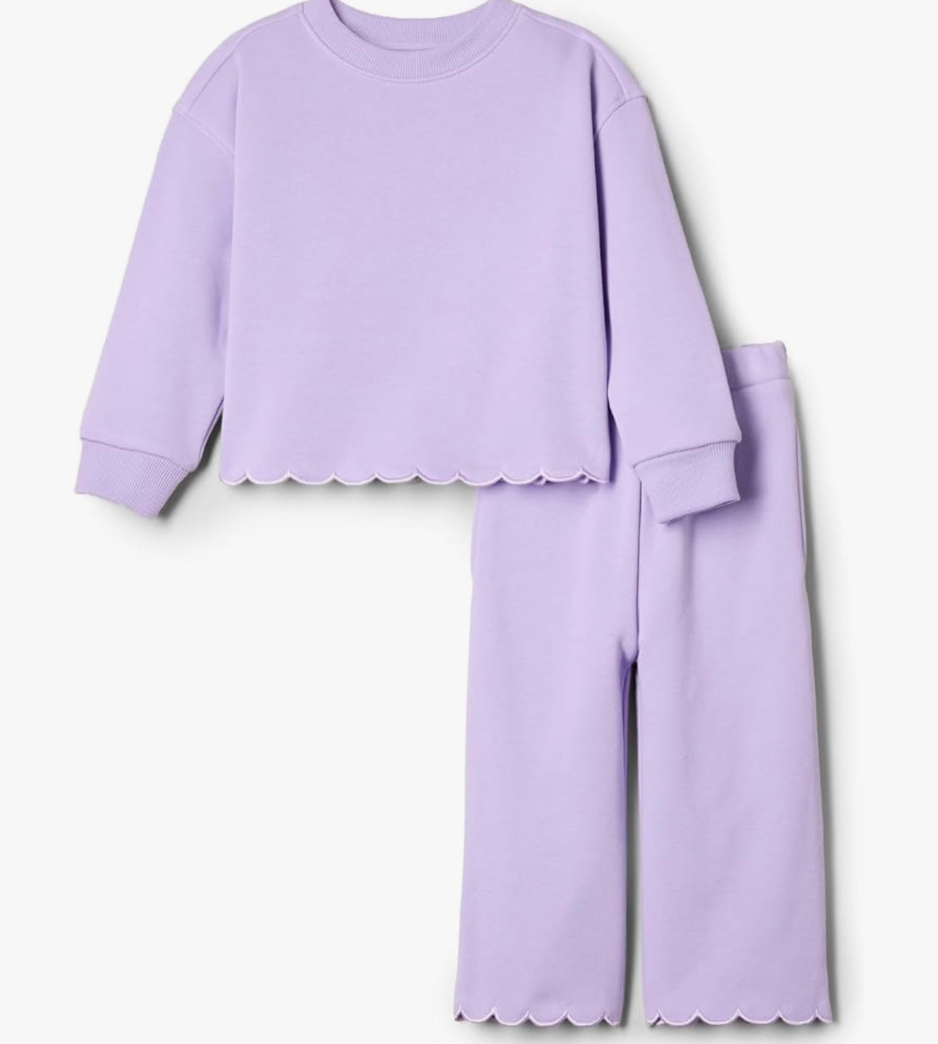 Scalloped set